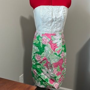 Strapless Lilly Pulitzer Dress